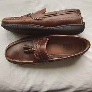 Johnston & Murphy men's brown tassel loafers, Size 9 1/2 M